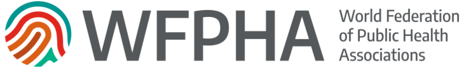 Logo Federación Mundial de Asociaciones de Salud Pública